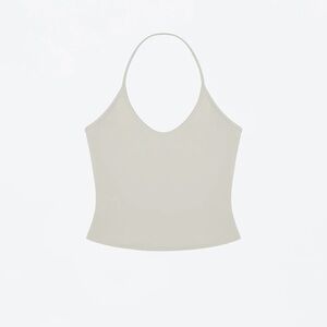 NWT Tank Air Half Moon Halter soybean